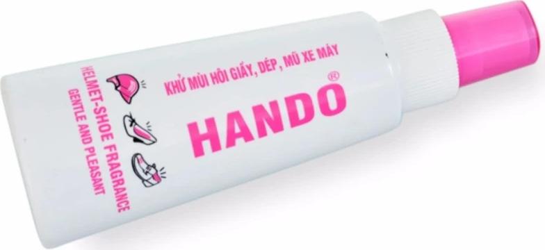 Combo 2 Chai xịt Khử Mùi Hôi Giầy Dép Mũ Bảo Hiểm Hando 120ml