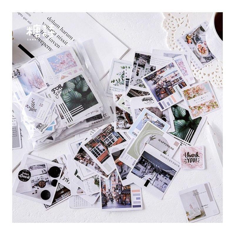 SET 50 STICKER DECOR