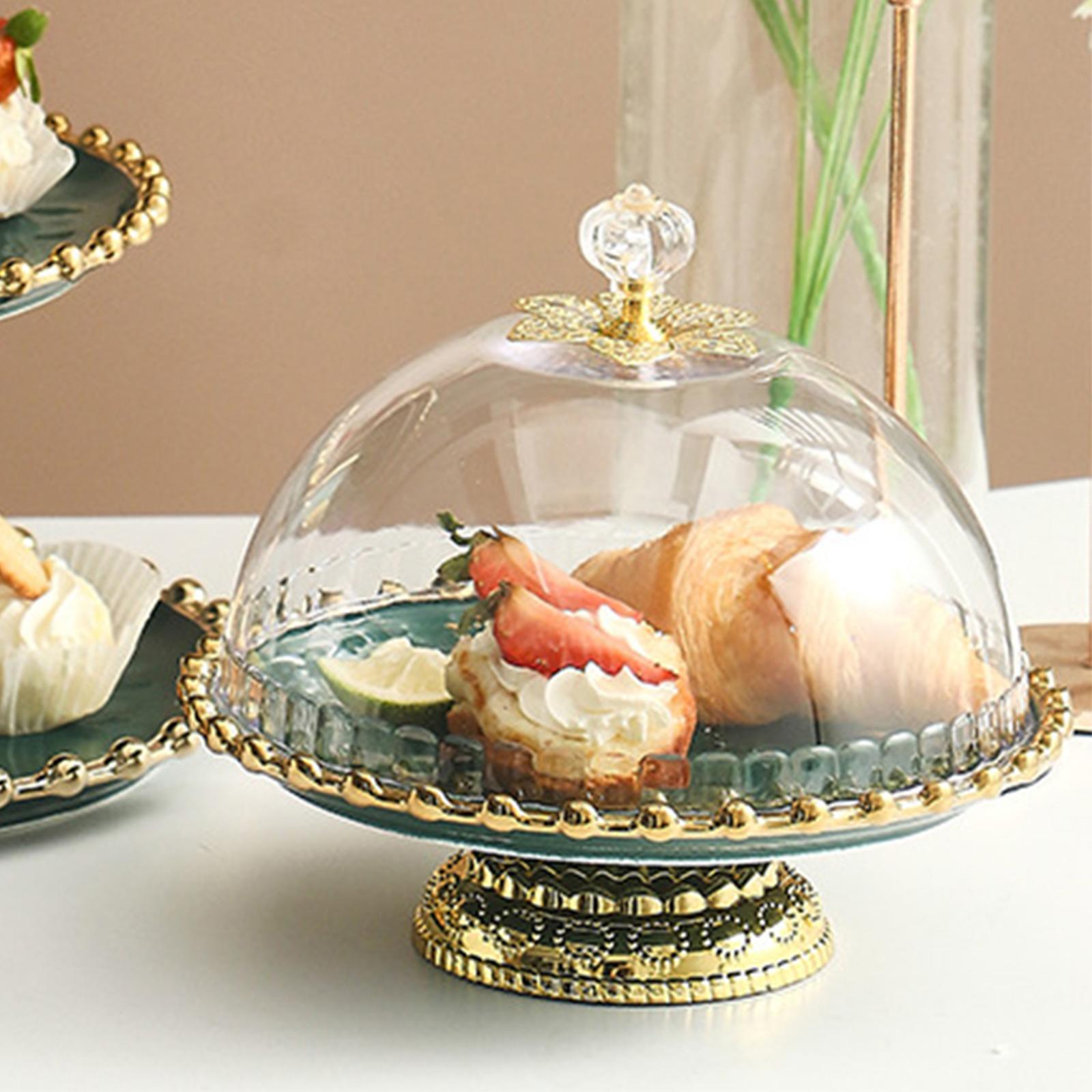 European Style Ceramic Cake Stand Fruit Rack Serving Tray for Snack