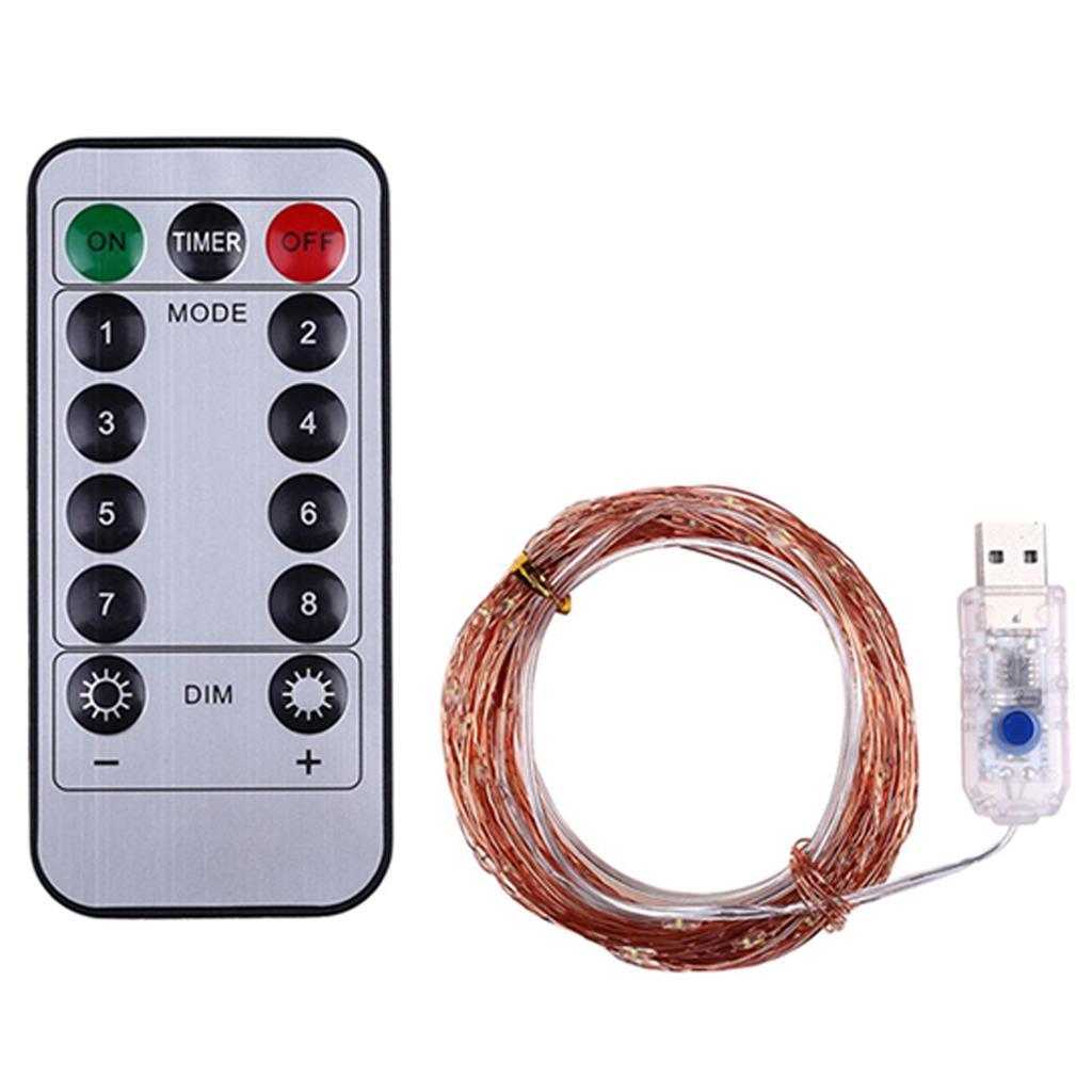 Decorative LED String Lights Multi Color Change String Lights Warm White 1