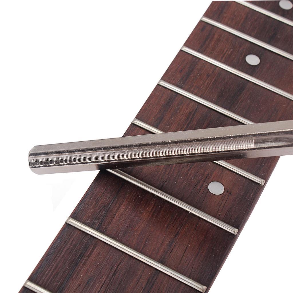 File Fret Tool Repair Tool w/3 Size Edges for Guitar File Fret