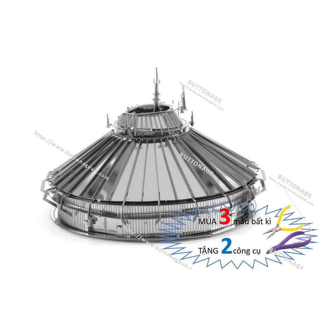 Mô Hình Lắp Ráp 3d Disneyland Space Mountain