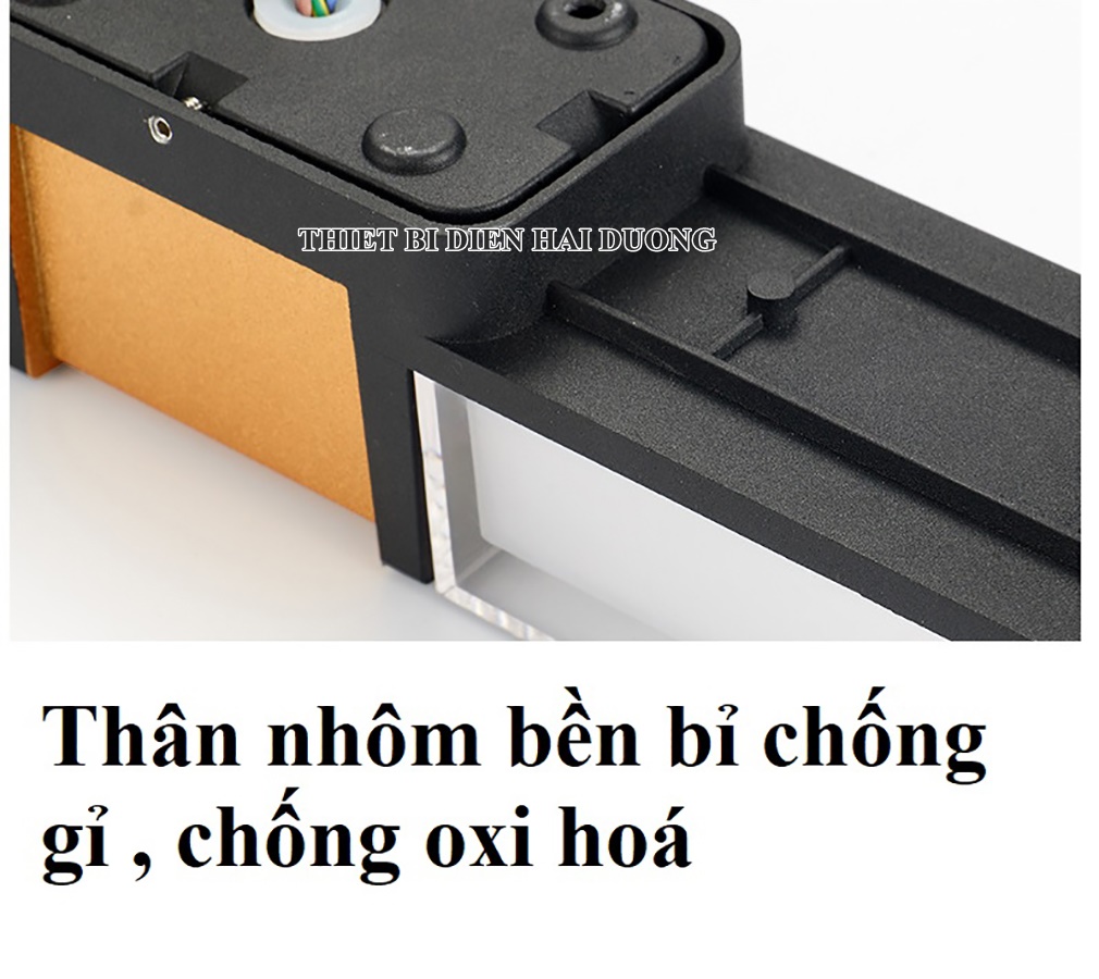 Đèn Hắt Tường Chống Nước DT-3270 - Thân Nhôm - Ánh Sáng Vàng - Chip Led Siêu Sáng