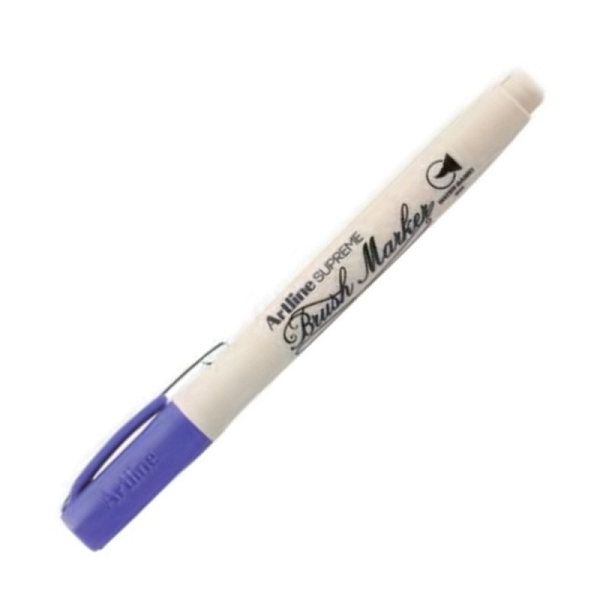 Bút Lông Kim Artline Supreme Brush Marker - Màu Tím