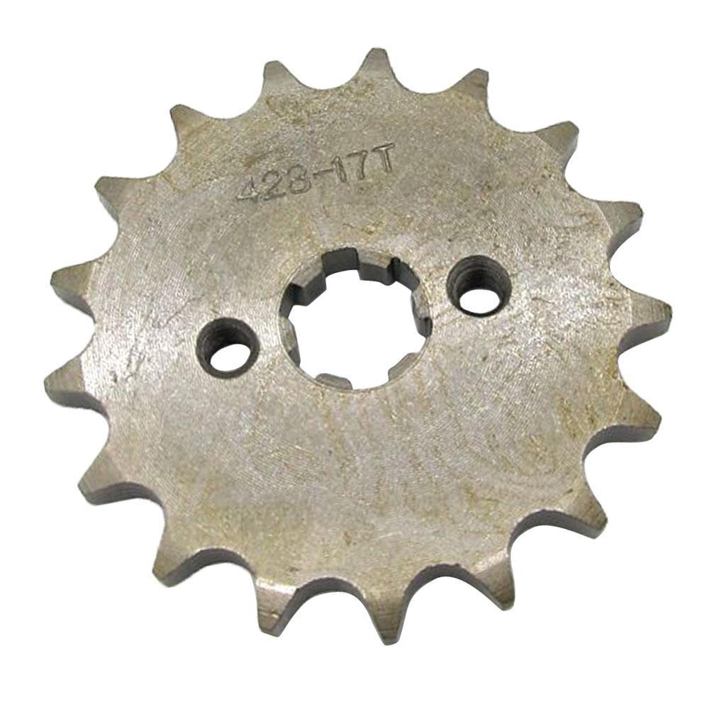 2X 17 17mm Front Sprocket Cog for 50/70/110/125/150cc Dirt