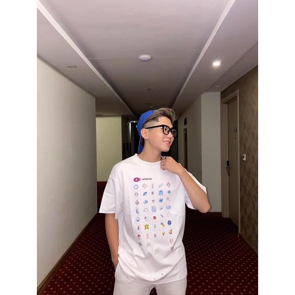 Áo thun Tee internetlove pixel nam nữ full tag chất cotton Hany shop