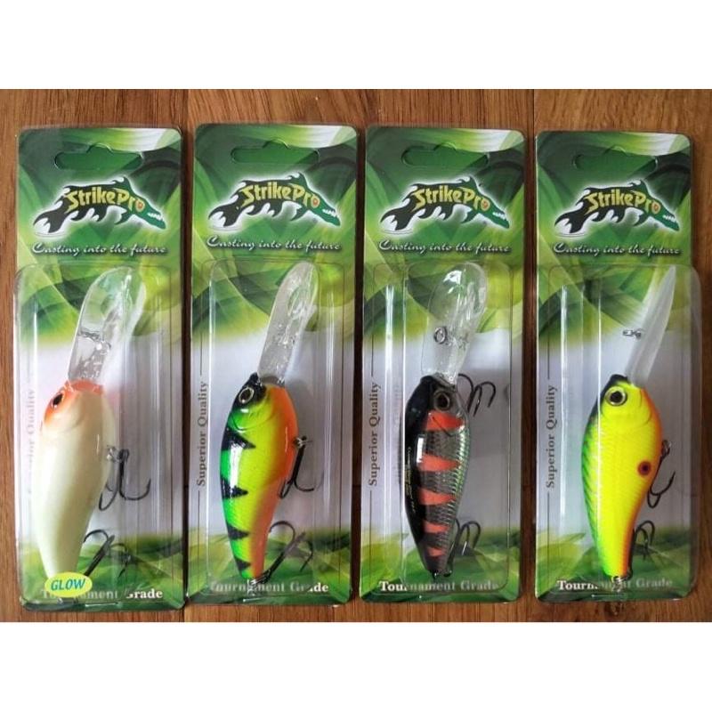 Mồi câu cá giả STRIKEPRO Crankee Deep