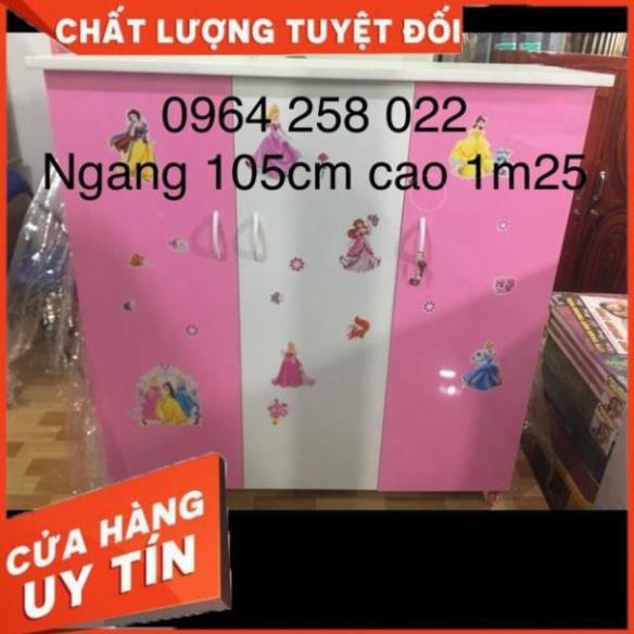 Tủ nhựa đài loan ngang 105cm cao 1m25 tphcm