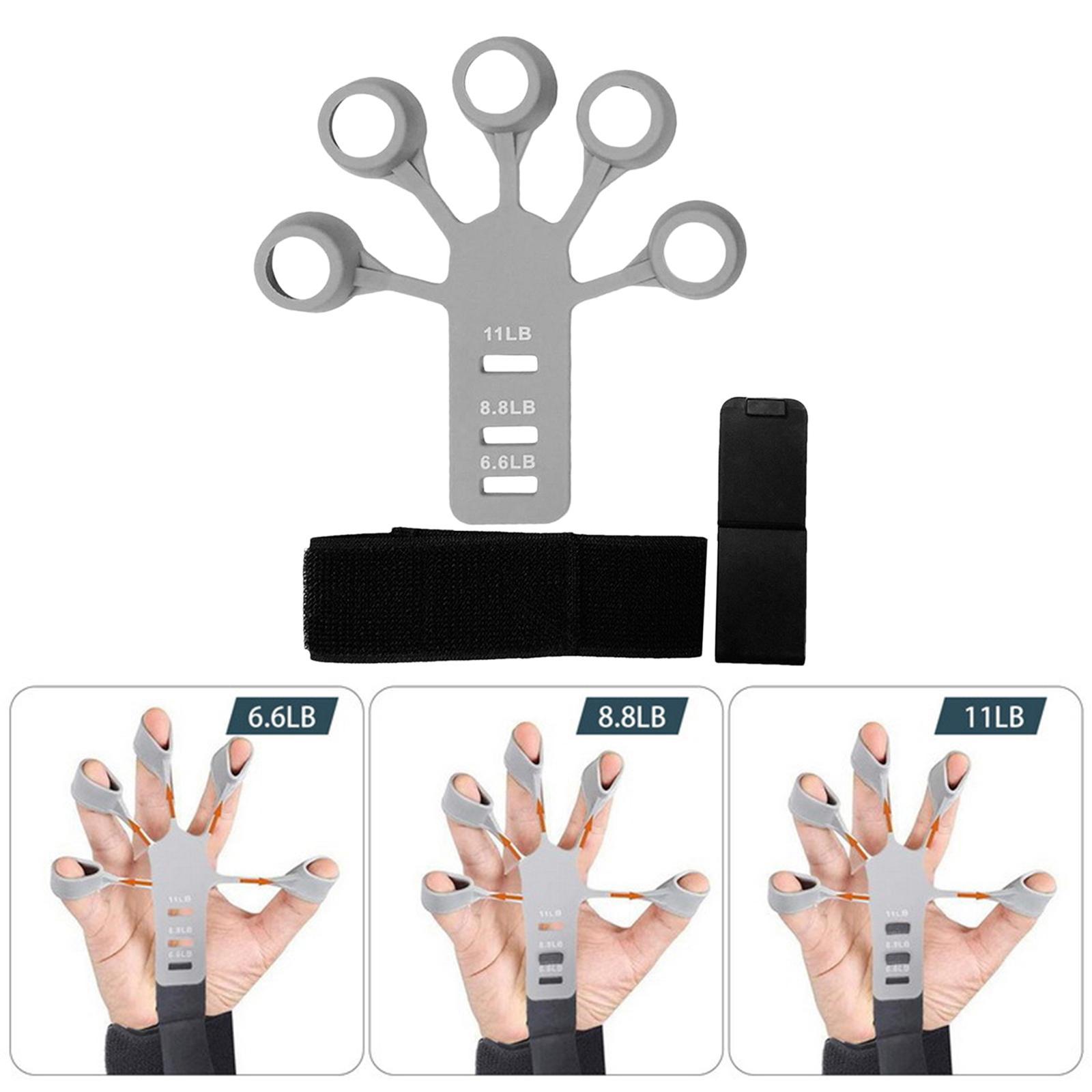 Finger Exerciser Stretcher Women Men Exercise Trainer Hand Grip Strengthener