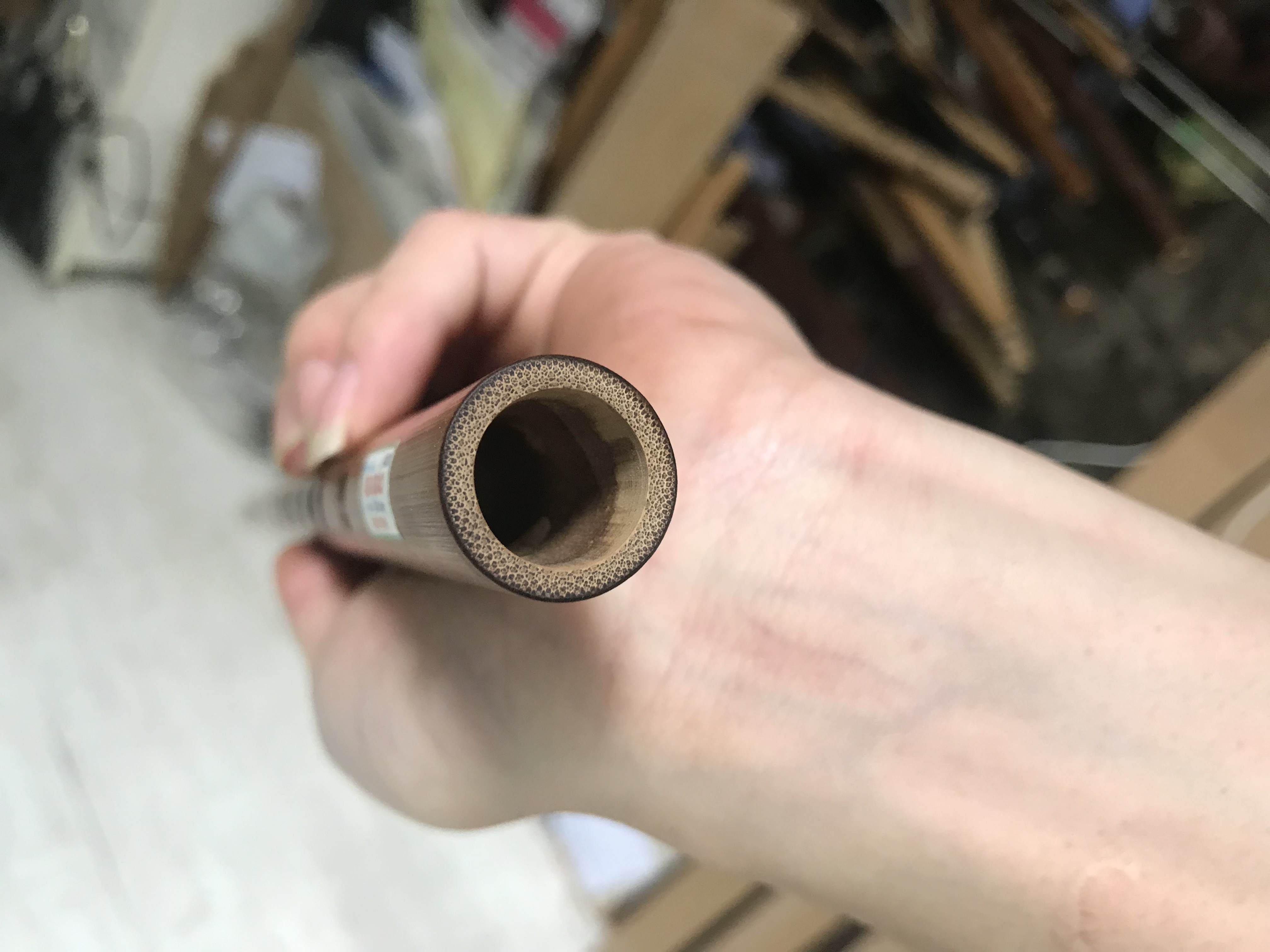 Sáo Đô C5 Nứa Hun. Sáo Trúc Nứa Hun