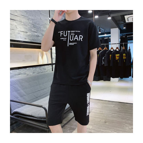 Nguyên Set Thể Thao Nam Mặc Hè DB19 - Chất Thun Thấm Mồ Hôi Tốt