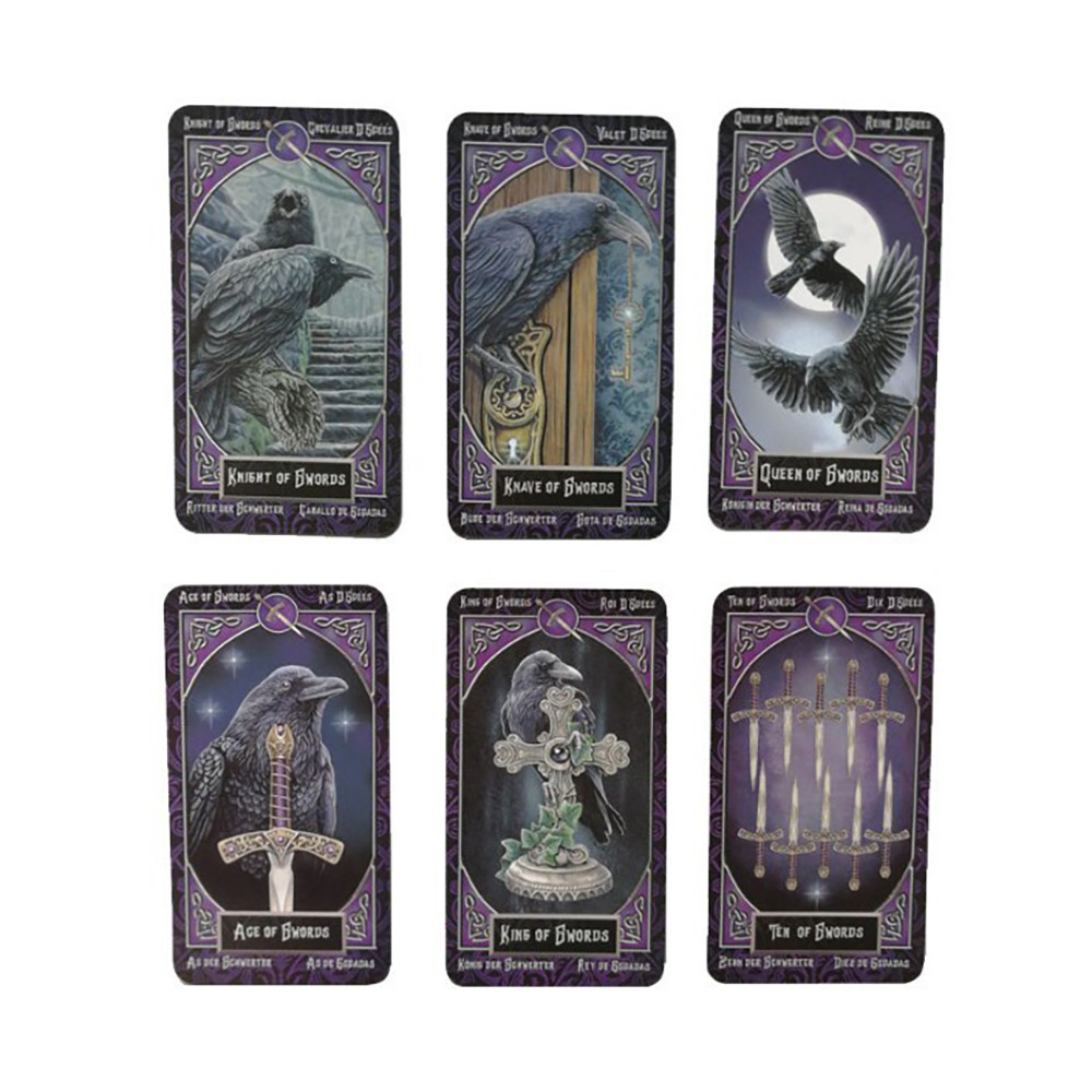 [Size Gốc] Bộ Bài Familiars Tarot 78 Lá 7x12 Cm  Đá Thanh Tẩy