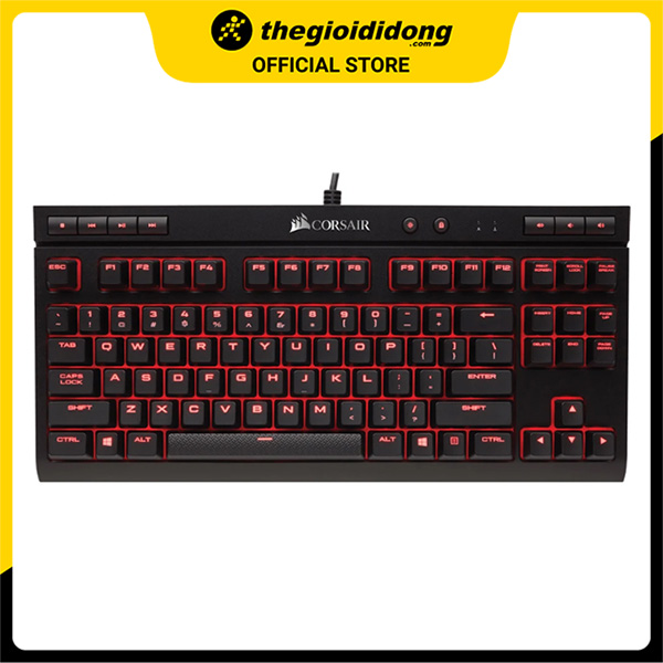 Bàn phím cơ Corsair K63 MX Red - Hàng chính hãng