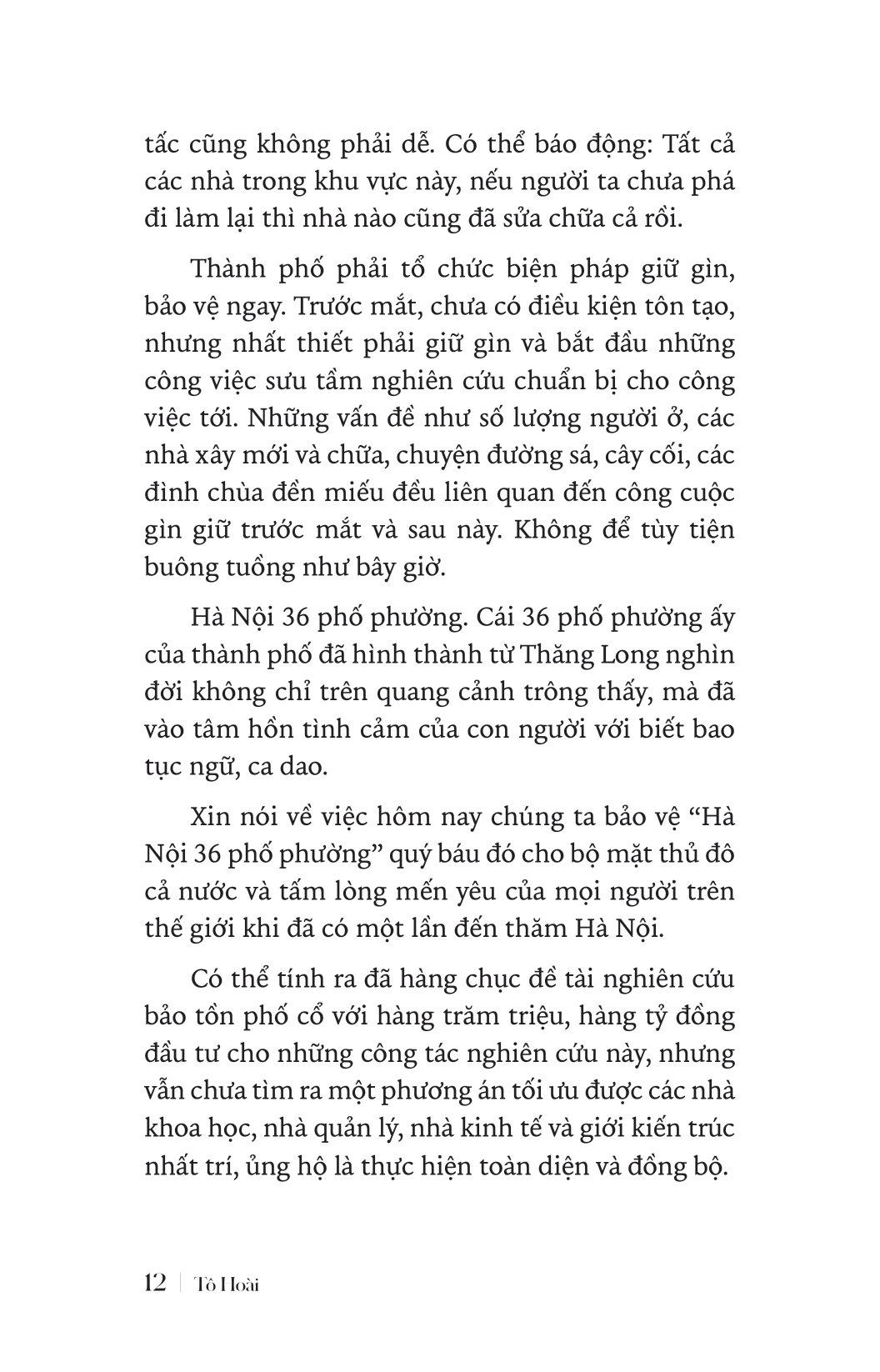 Giữ Gìn 36 Phố Phường