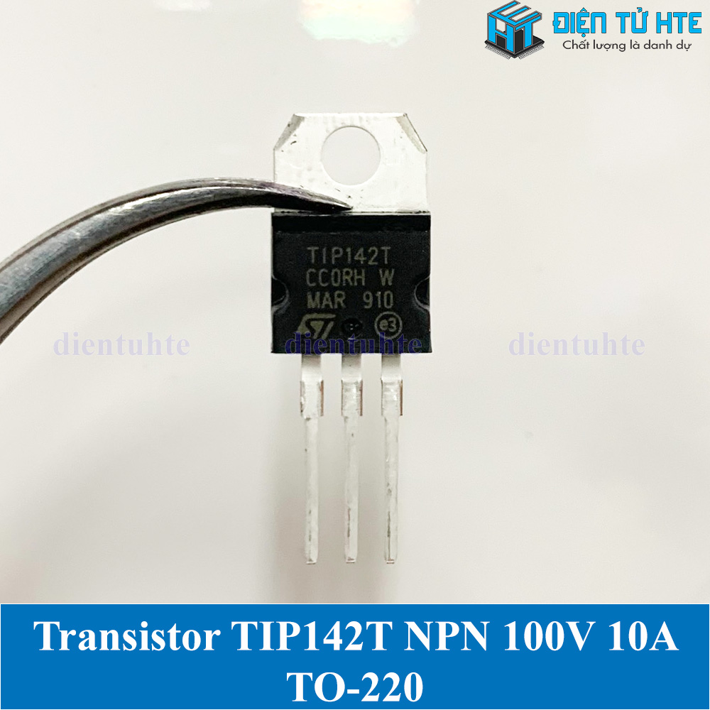 Bộ 2 con Transistor công suất TIP142 TIP142T NPN 100V 10A TO-220