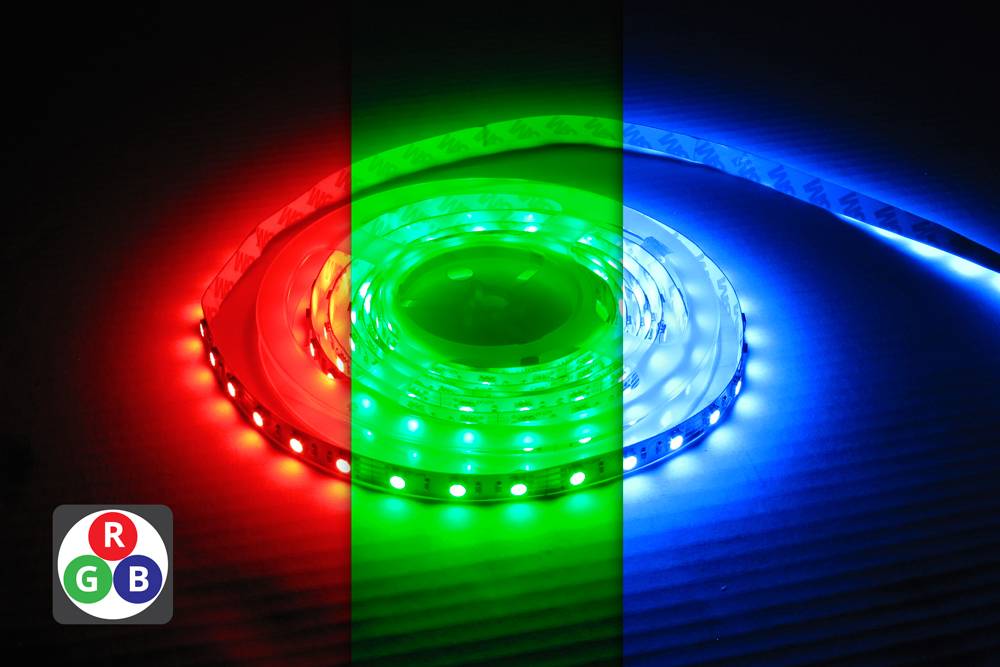 Bộ combo 02 cuộn dây đèn led đổi màu RGB 5050 chống thấm nước dài 5 mét -12V - có keo dán siêu tiết kiệm điện dùng trong trang trí - Màu sắc ngẫu nhiên
