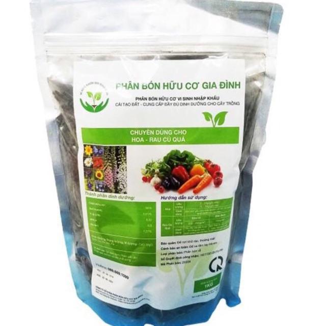 Phân Bón Hữu Cơ Đa Năng, Phân Vi Sinh Cải Tạo Đất Cho Cây ăn trái, Rau sạch, Hoa cảnh