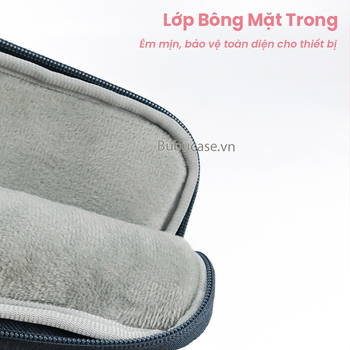 Túi Đựng Dùng Cho Ipad / Tablet / Máy Tính Bảng 2 Ngăn, Vải Agni Cloth Chống Thấm Nước - Mặt Trong Lót Bông Êm Ái, Chống Trầy Xước