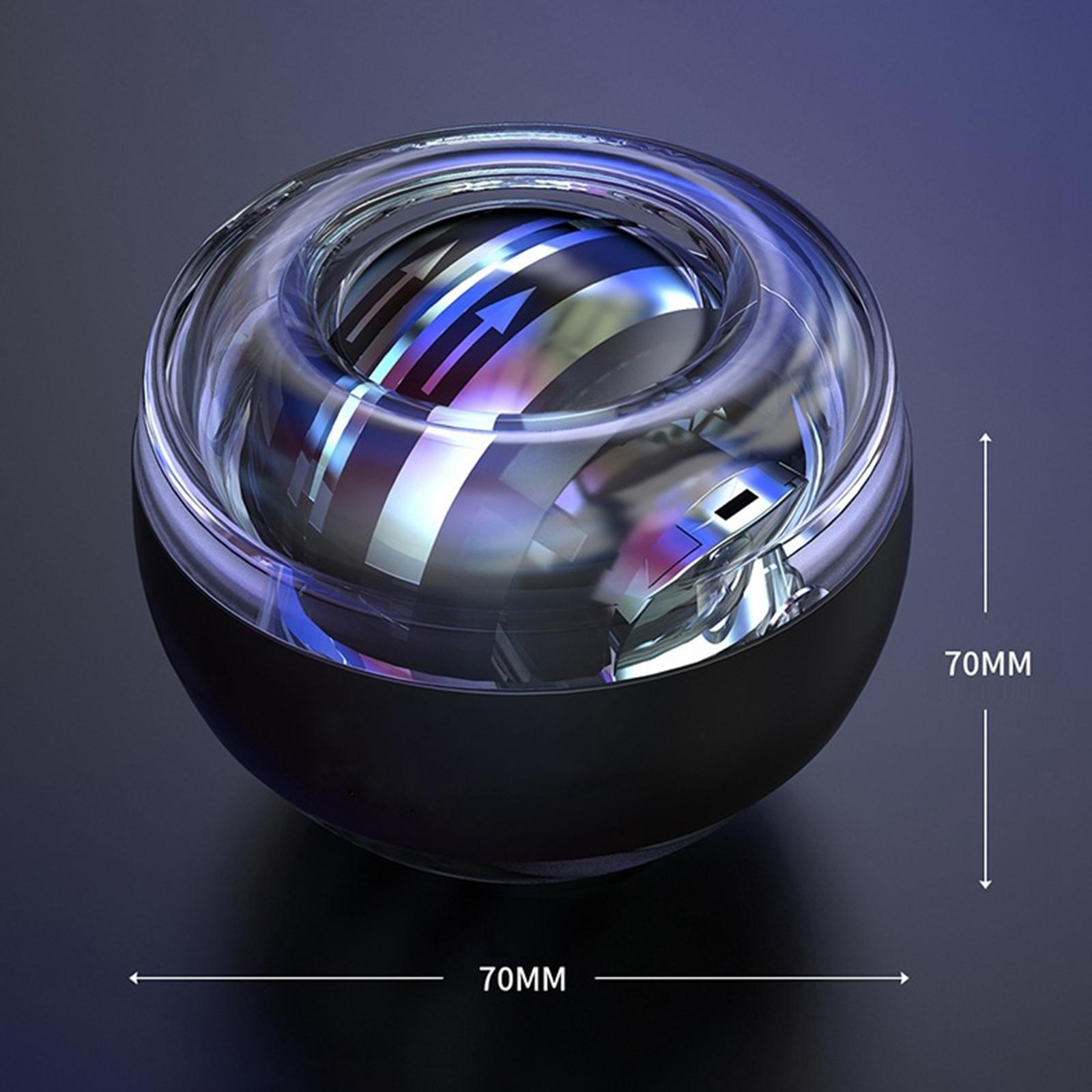 2xLED Wrist Ball Trainer Gyroscope Ball Gyro Arm Power Exerciser Beginner