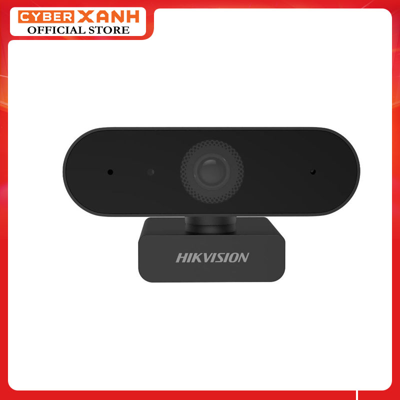 Webcam Máy Tính có mic cho PC, Laptop Full HD 1080P Học online trực tuyến, Học Zoom, Livestream - Hikvision DS-U02 - hàng chính hãng