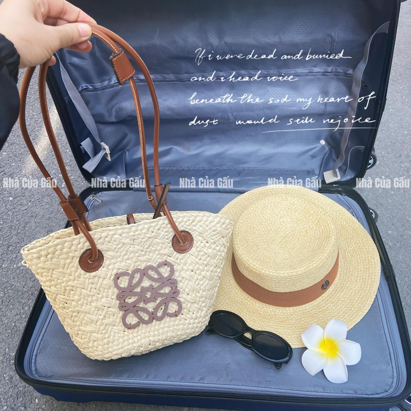 Túi cói đeo vâi hàng cao cấp HOTTREND