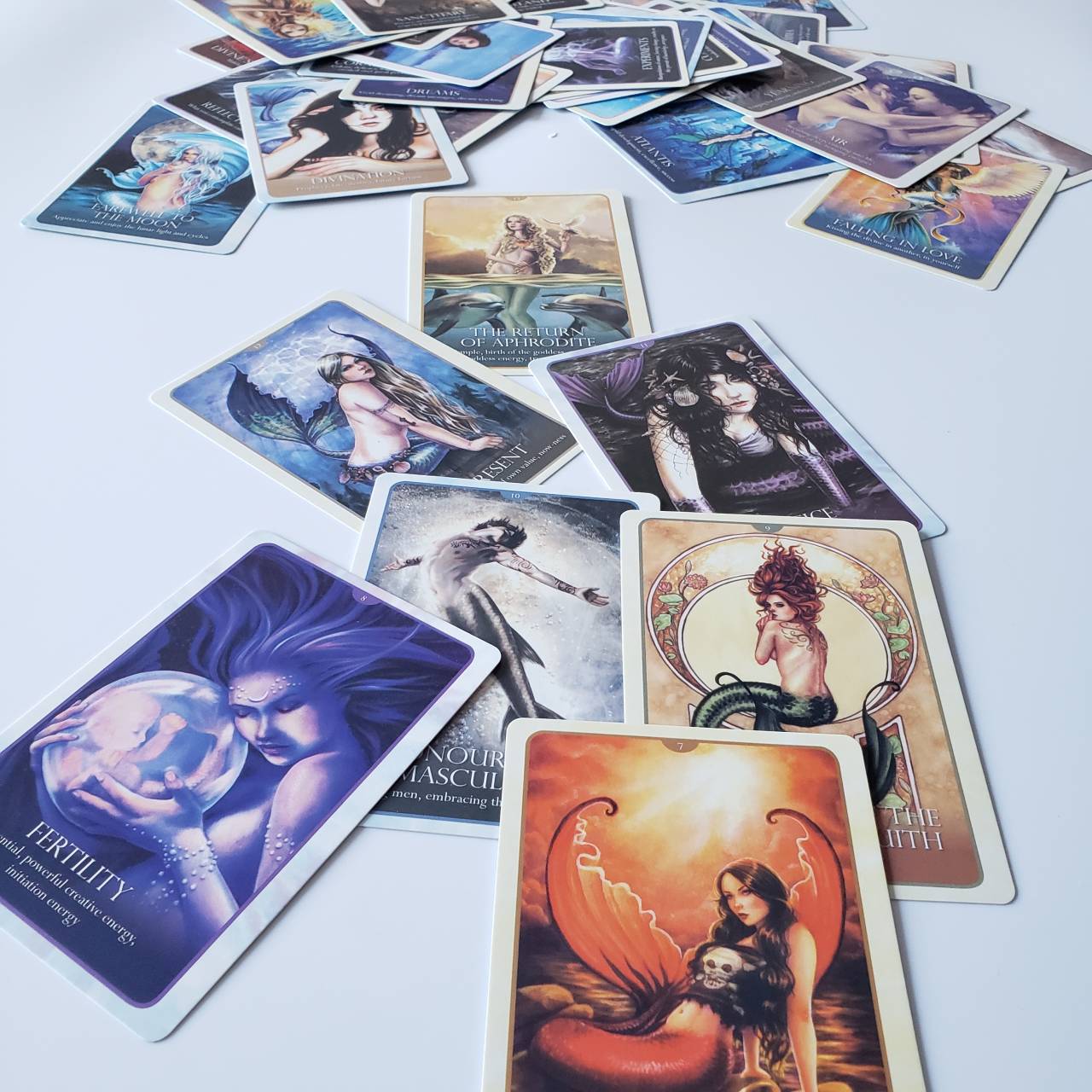 Bộ Tarot Oracle Of The Mermaids Bài Bói New