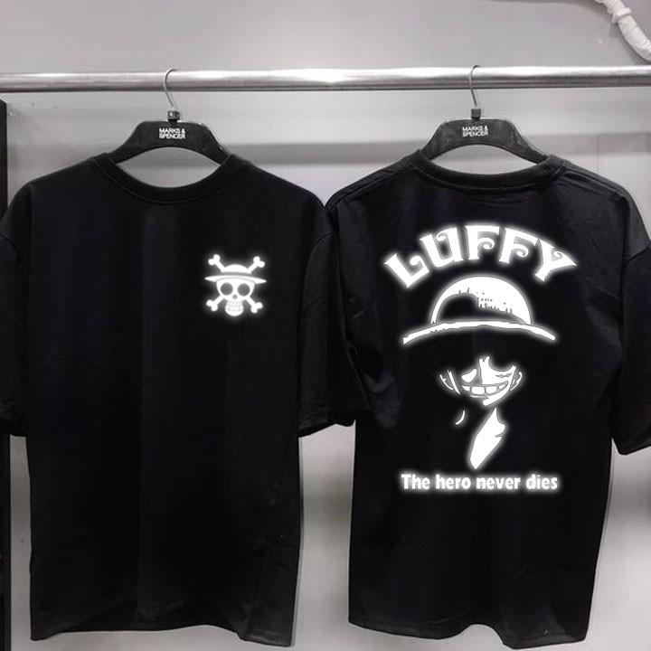 ÁO THUN PHẢN QUANG TAY LỠ NAM NỮ LUFFY