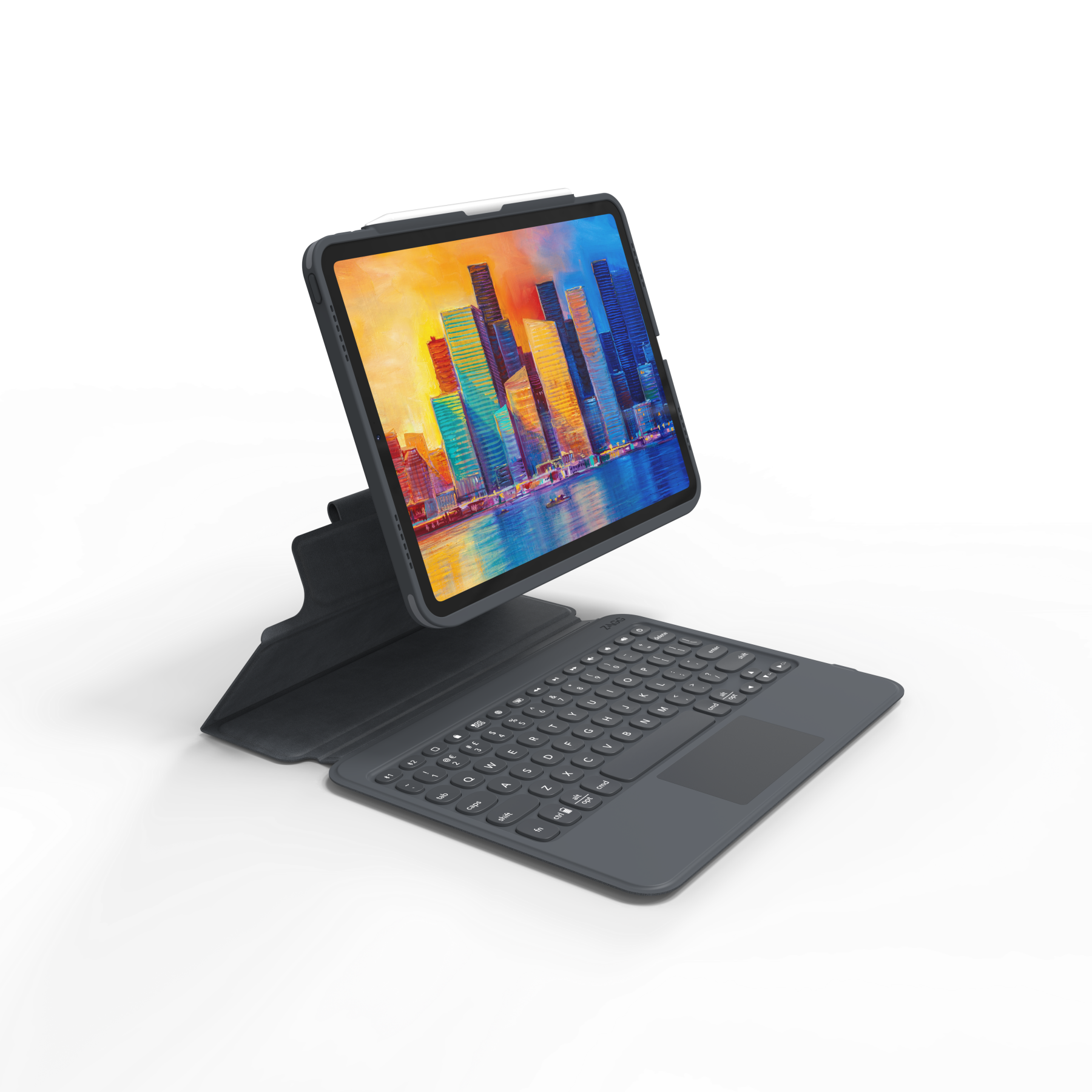 Ốp lưng kèm bàn phím ZAGG Pro Keys with Trackpad cho iPad 10.9/11inch & IPAD AIR GEN 4 - 103407937 - Hàng chính hãng