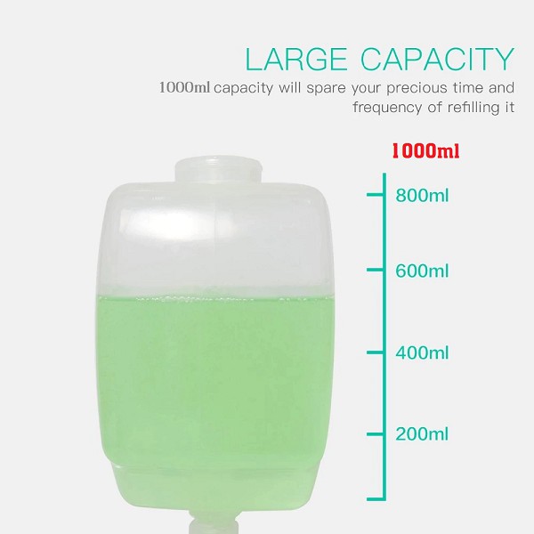 Hộp đựng nước rửa tay xà phòng gắn tường đơn 1000ml