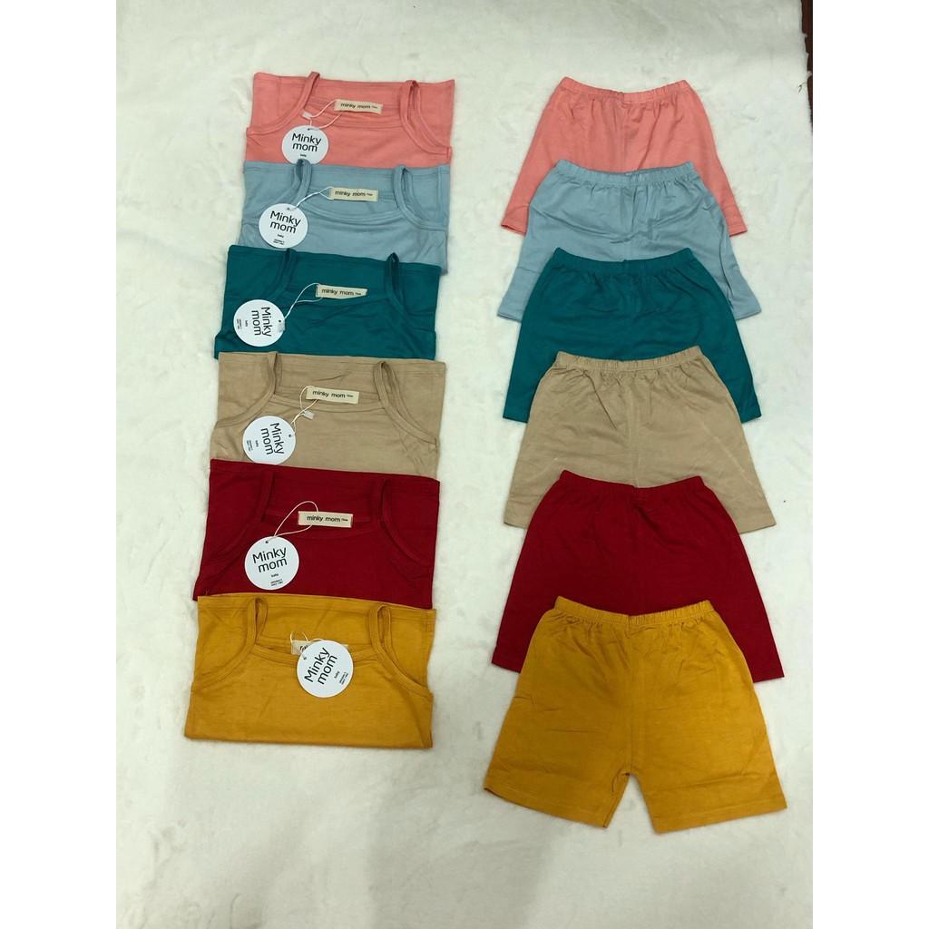 Set dây cotton thun lạnh cho bé gái 5-15kg