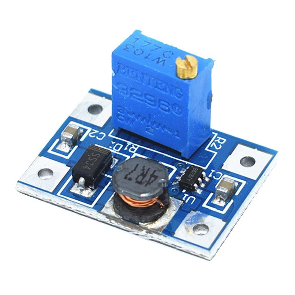 DC-DC 2A Adjustable Step Up Power Supply Module Boost Converter