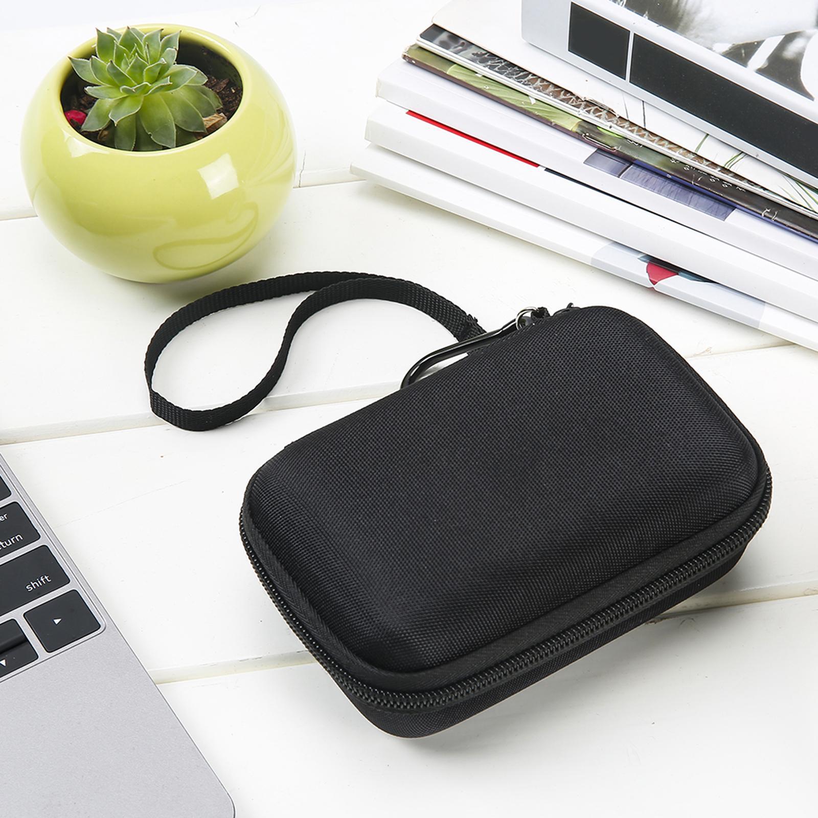 Case for GO3 Bluetooth Speaker, Hard Organizer Carry Travel Cover Storage Bag W/ Carabiner
