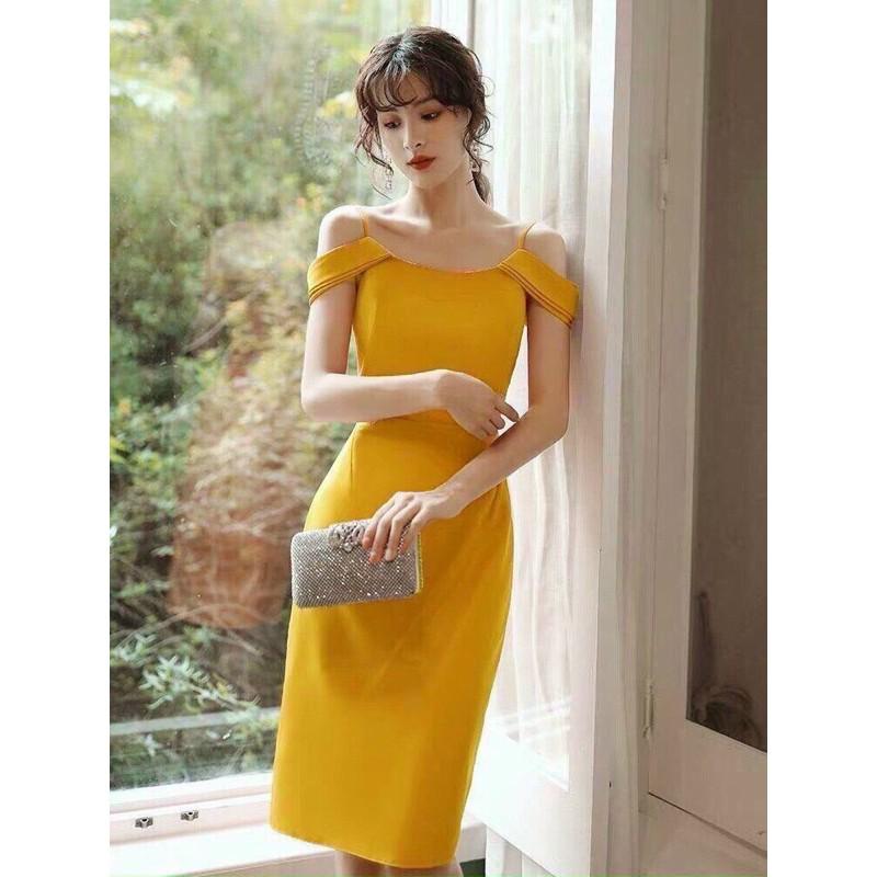 ĐẦM ÔM TRỄ VAI 2 DÂY