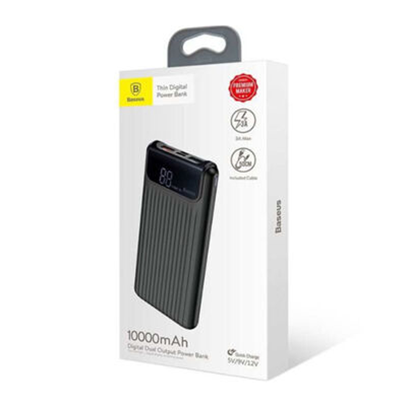 Pin sạc dự phòng Baseus PPYZ-C01 Power Bank 10,000mAh - Hàng Chính Hãng