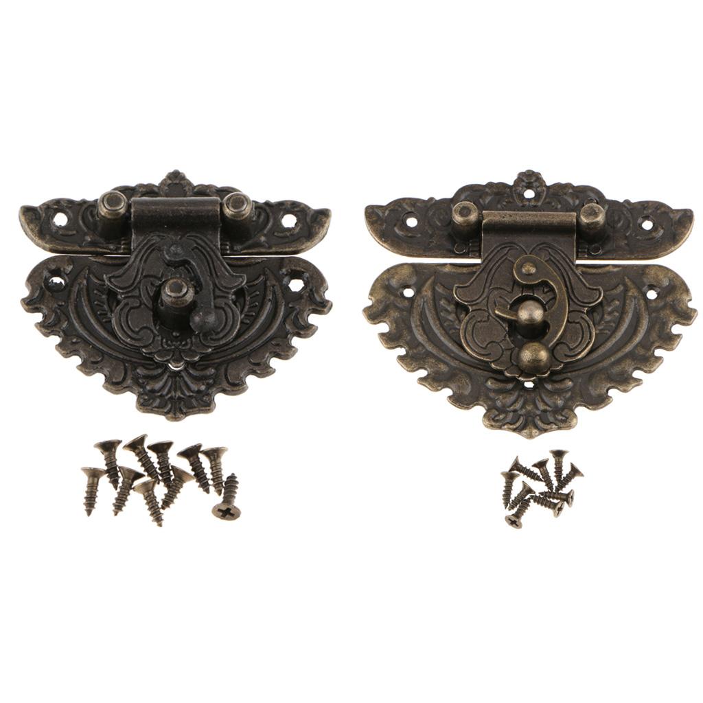 Hộp Khóa Hợp Kim Kèm Đinh Bằng Hợp Kim Kẽm