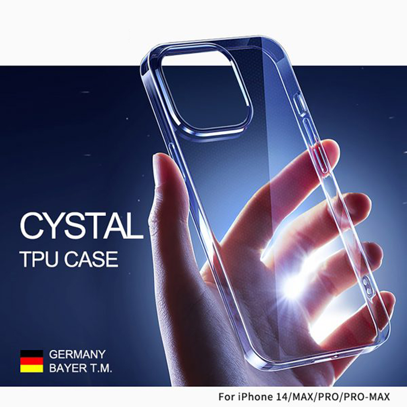 Ốp iPhone 14 Plus Mipow Soft TPU Crystal Clear nguyên liệu Đức ST14B- Hàng chính hãng