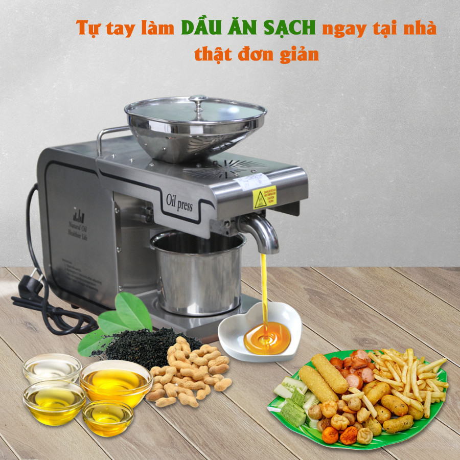 Máy ép dầu thực vật