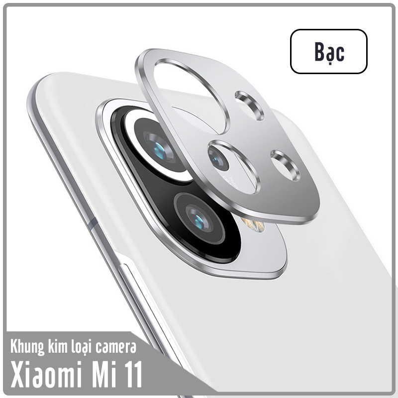 Dán kim loại full camera cho Xiaomi Mi 11