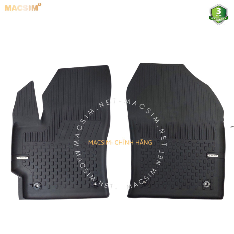 Thảm lót sàn xe ô tô TPE Silicon Toyota Cross thương hiệu Macsim