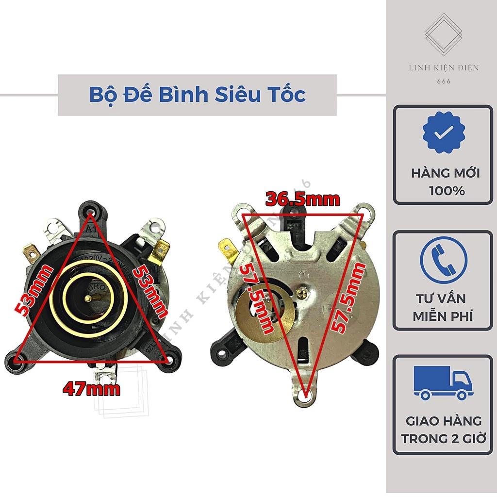 Đế Ấm Siêu Tốc Công Tắc Bình Siêu Tốc Chân Âm Đun Nước