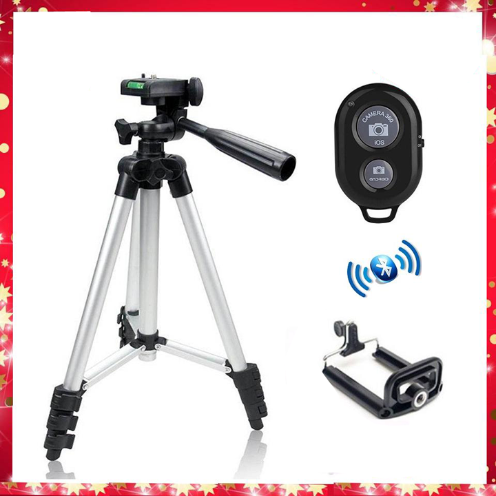 [HCM] Chân Điện Thoại Và Máy Ảnh Tripod 3110 cao 1.2 m