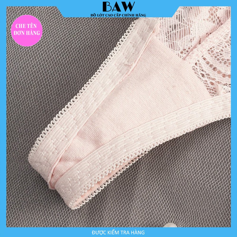 Quần Lót Nữ Lọt Khe Sexy Quyến Rũ Chất Ren Cao Cấp thương hiệu BAW mã QLN577