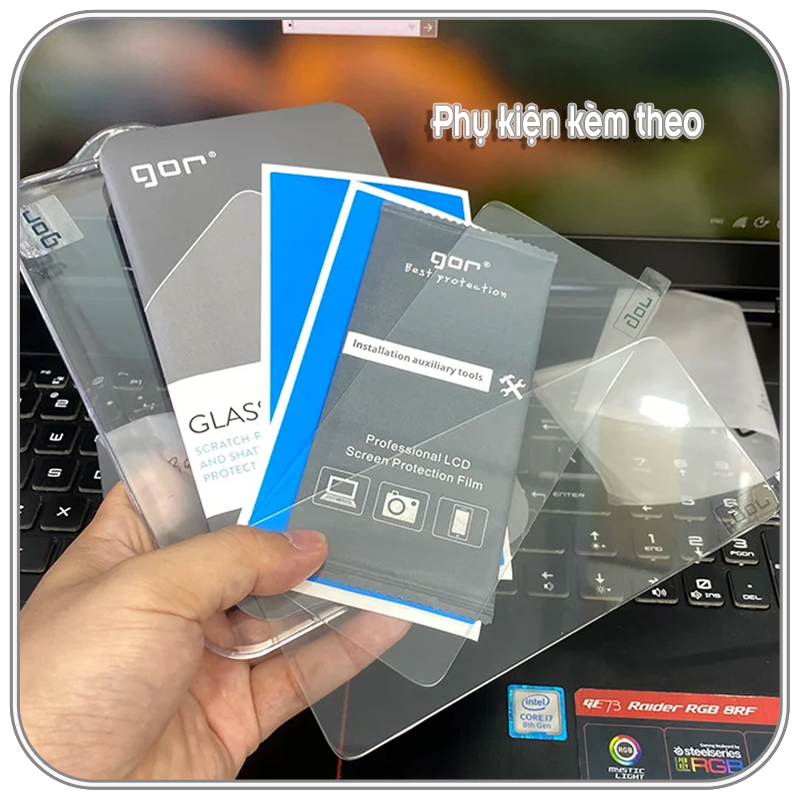 Bộ 2 kính cường lực Gor cho Xiaomi Poco M4 Pro 4G, trong suốt cạnh bo 2.5D - Hàng nhập khẩu