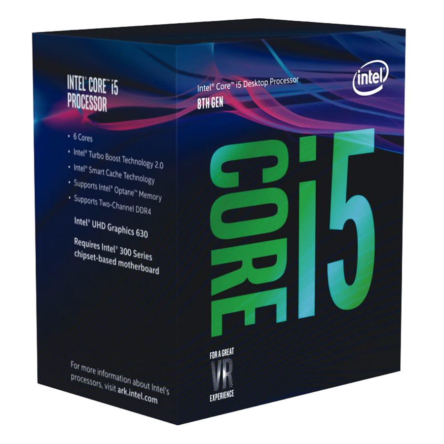 CPU Intel Core i5-8500 (6C/6T, 3.0 GHz, 9MB) - LGA 1151-v2 - Hàng chính hãng