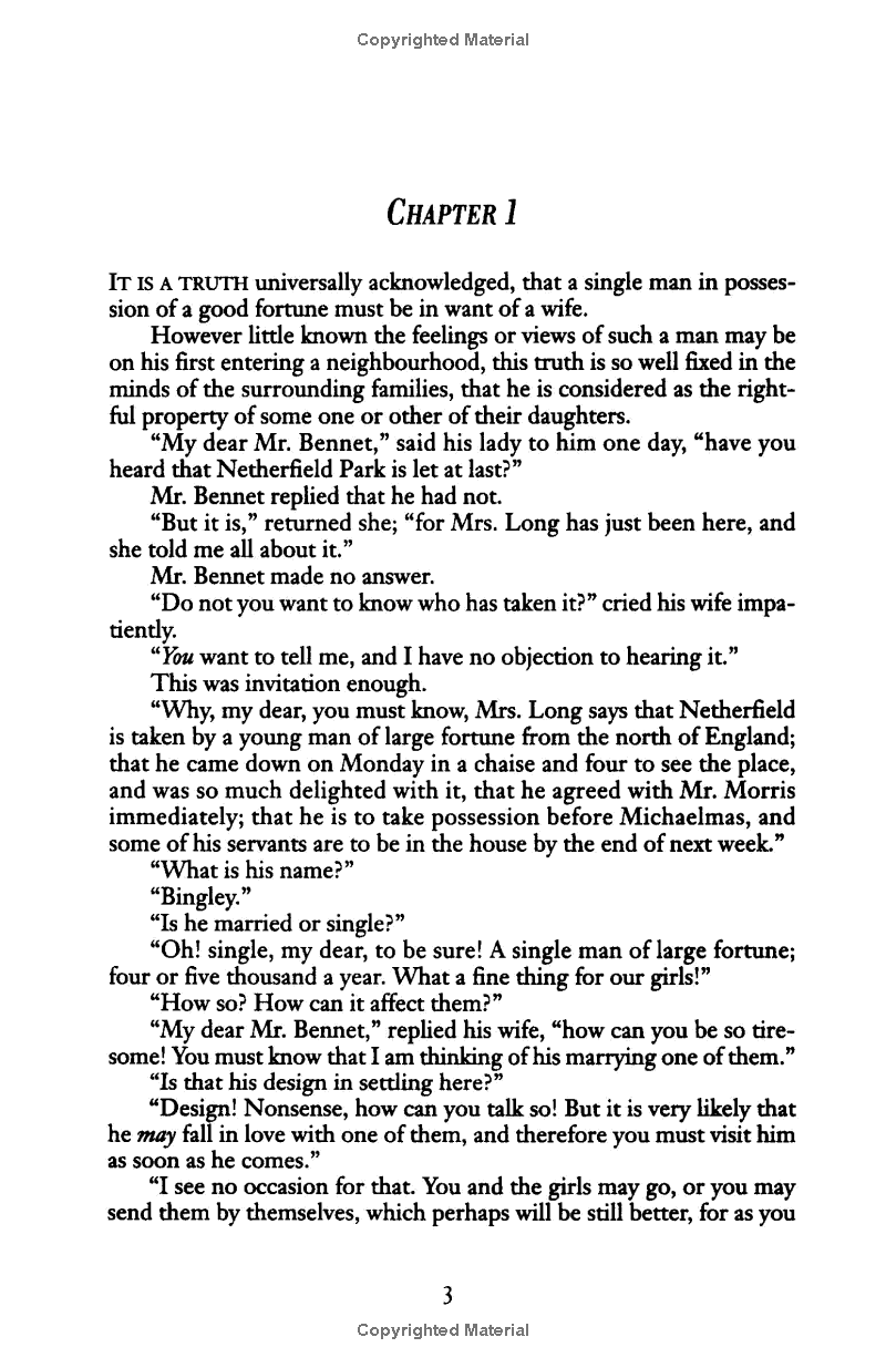 Sách ngoại văn: Pride And Prejudice - Modern Library Classics