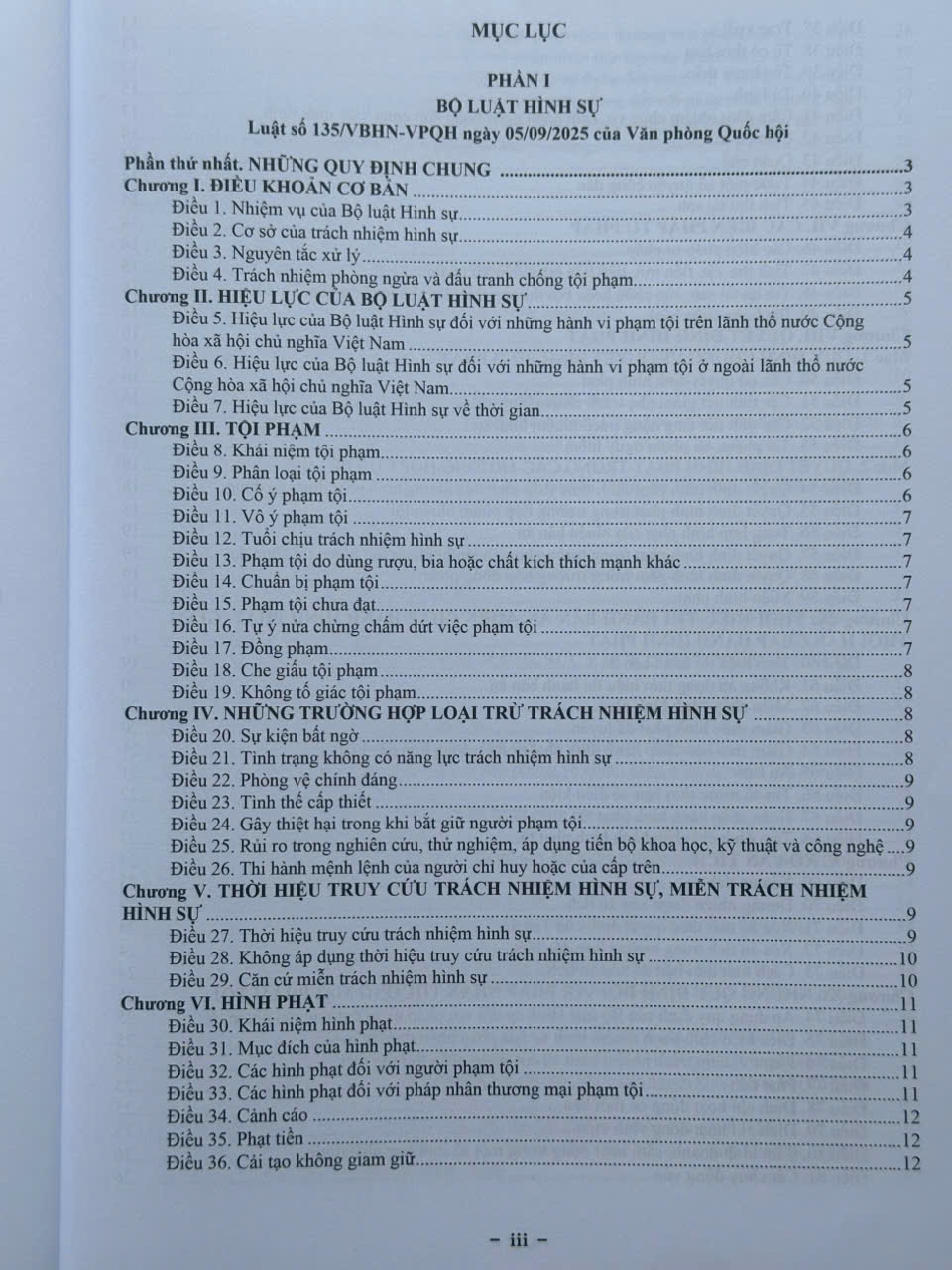 Sách Bộ Luật Hình Sự, Bộ Luật Tố Tụng Hình Sự sửa đổi, bổ sung năm 2025 - V2621Q
