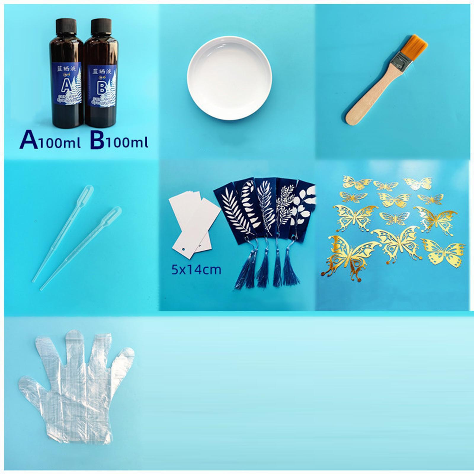 Cyanotype Printing DIY Kit  High Sensitive f/ sun Printing Paper