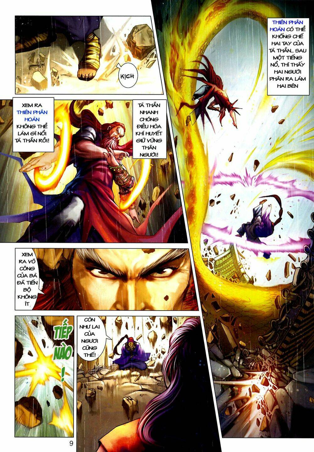 thần chưởng long kiếm phi chapter 16 9