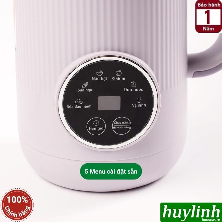 Máy làm sữa hạt mini SEKA SK320 [Tím Nhạt] - 600ml - 600W - 5 chức năng - Hàng chính hãng