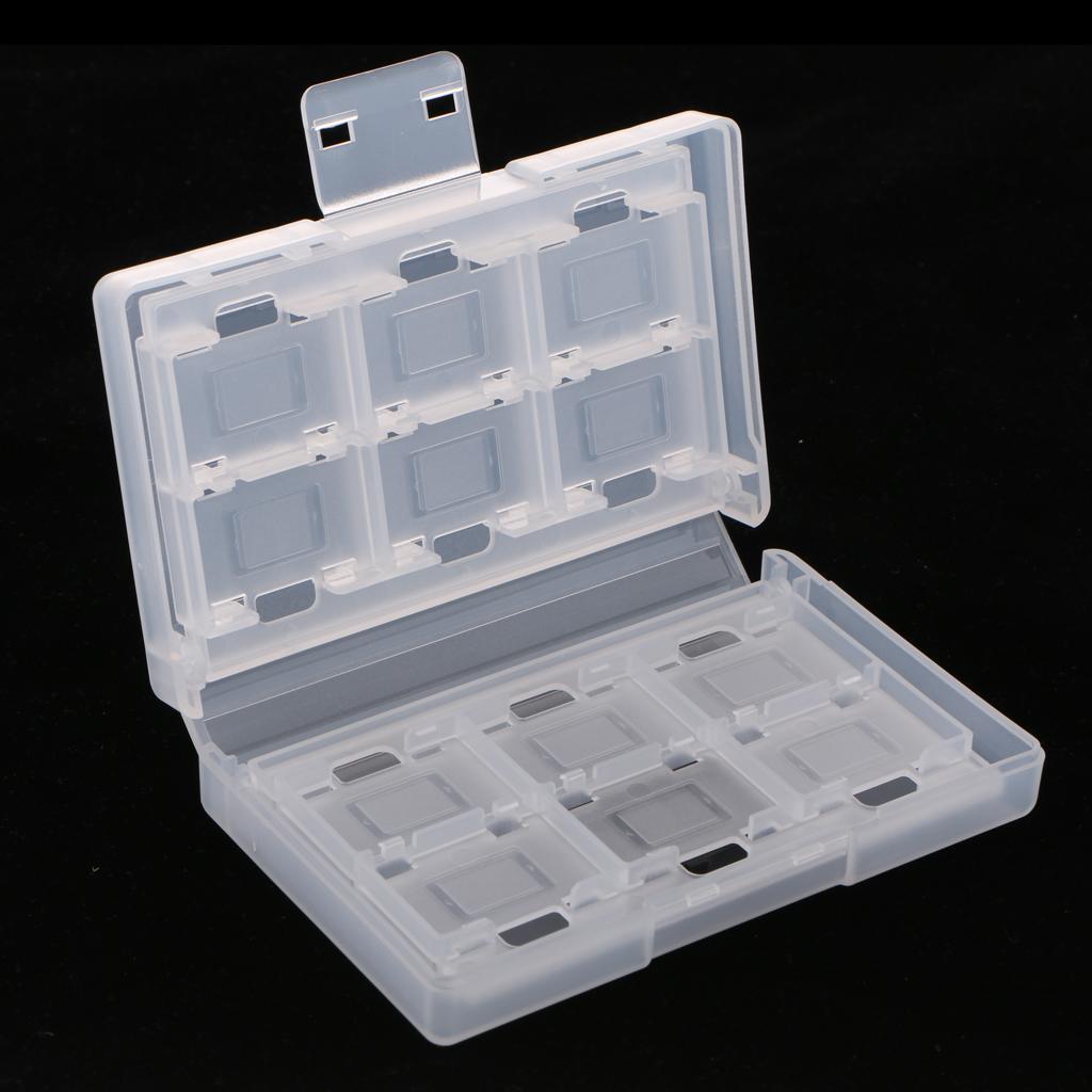 2Pcs 24 Slot Game Card Cartridge Detachable Case Holder for Switch